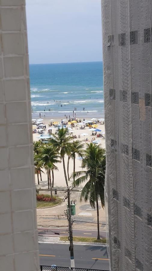Apartamento Na Vila Mirim Frente Pra Praia Praia Grande Edificio Presidente Eksteriør billede