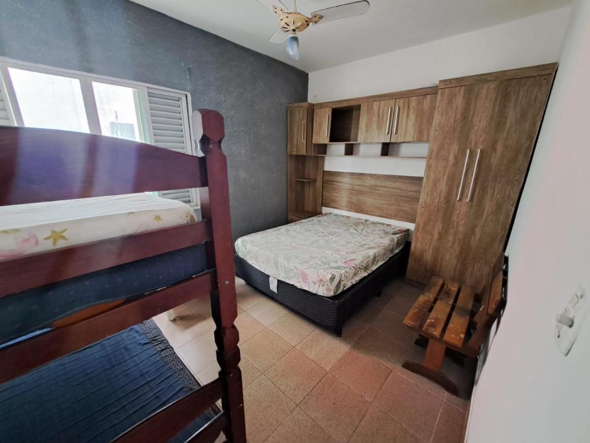 Apartamento Na Vila Mirim Frente Pra Praia Praia Grande Edificio Presidente Eksteriør billede